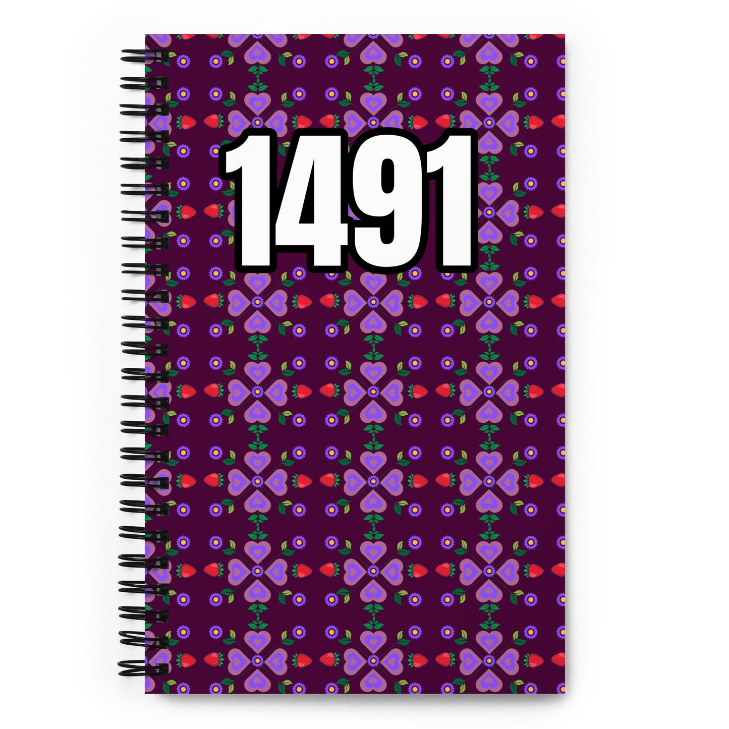 1491 Spiral notebook